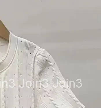 Womens white knitted midi dress single breasted short sleeve round neck ladies elegant robe Early Autumn