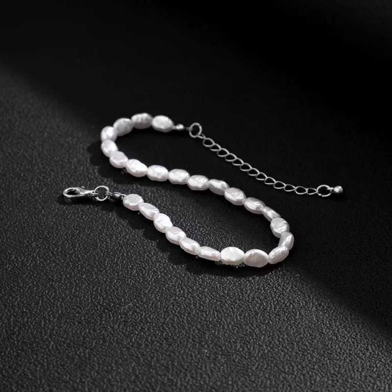 New Fashion Simple Imitation Pearl Choker Necklace for Women Vintage Elegant Beaded Temperament Necklace Wedding Party Jewelry Y250805