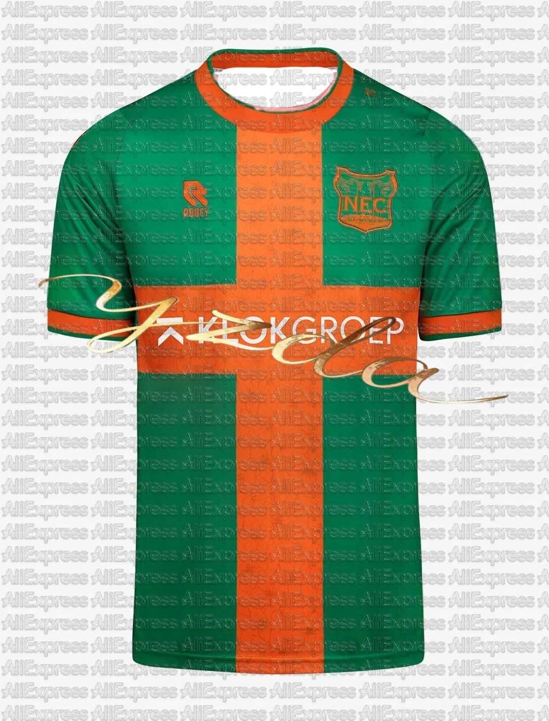 2025 NEC_ Nijmegen Season Home Shirt Mens and Womens Outdoor Sports Casual T-shirt Quick Drying for Children