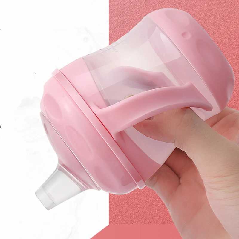 Child Bottle Childrens Water Bottle Leakproof Water Bottles Outdoor Portable Childrens Cups Infant Training Cups With Handle X250806