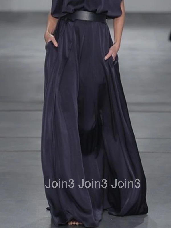 Summer Elegant Long Dresses Women Clothing New in Tied Waist High Neck Party Evening Maxi Dresses for Woman