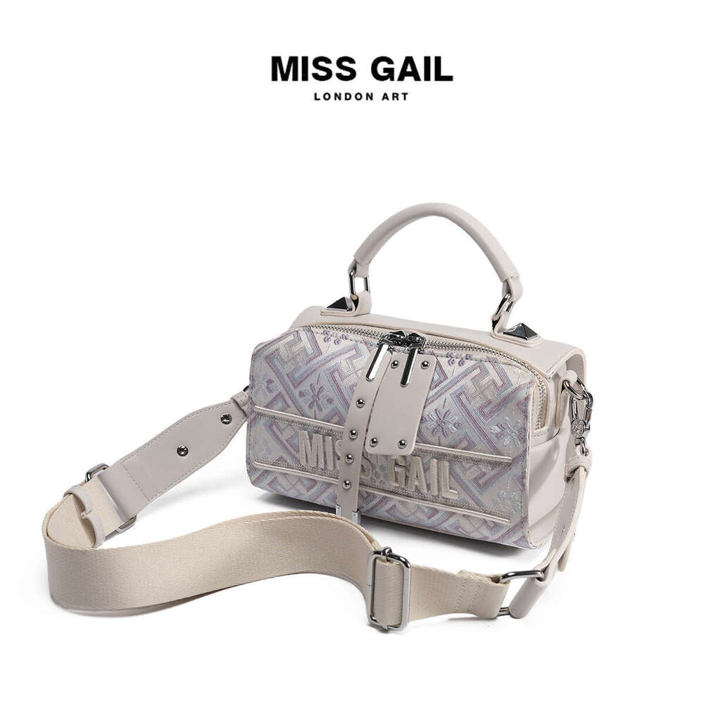 Designer Shoulder Bag Bag Luxury Bag Chinese Ethnic Style Embroidered Boston High-End Fashion Handbag Crossbody