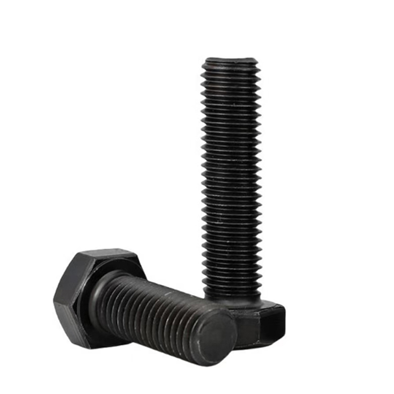 10.9 Grade Quenched Black Hexagon Head Bolts M8-M24 Hardware Fastener Set-Contact customer service before placing an order