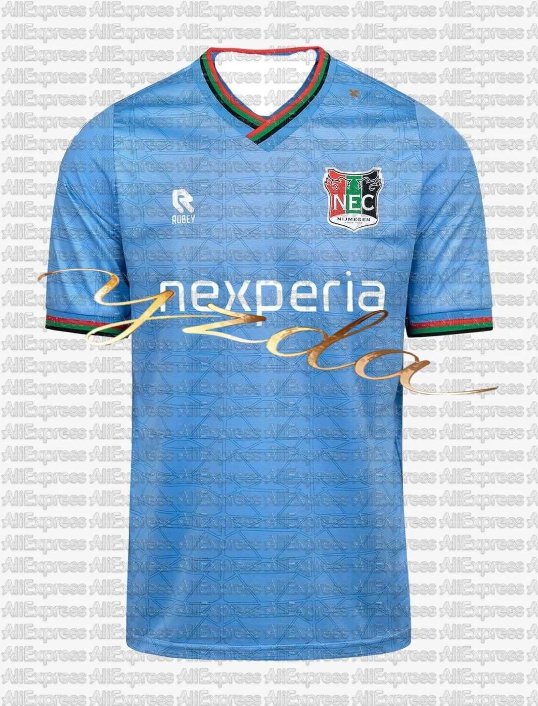 2025 NEC_ Nijmegen Season Home Shirt Mens and Womens Outdoor Sports Casual T-shirt Quick Drying for Children