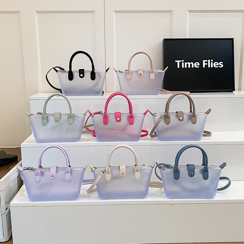 Designer luxury 2025 New Transparent Bag for Women, Fresh and Simple Large Capacity Crossbody Bag, Fashionable Versatile Casual Handbag