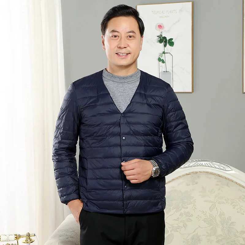 Winter Outdoor Fashionable Handsome High Quality Warm Down Jacket Comfortable Lightweight Breathable High Quality Leisure Jacket W250806