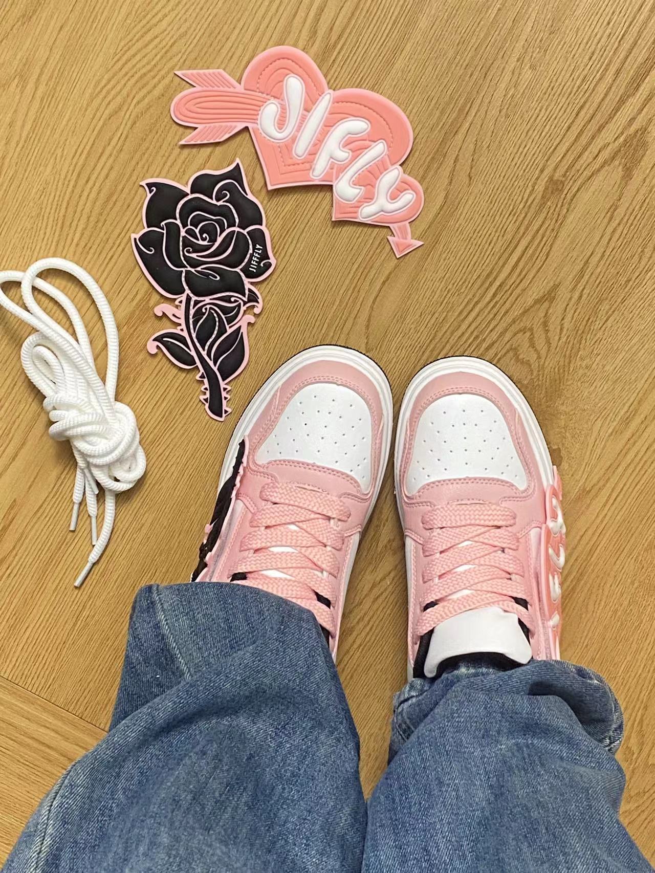 Jifffly Men's Women's Sneakers for Summer 2025; Versatile and Trendy Valentine's Day Exclusive Cou Casual Sports Shoes