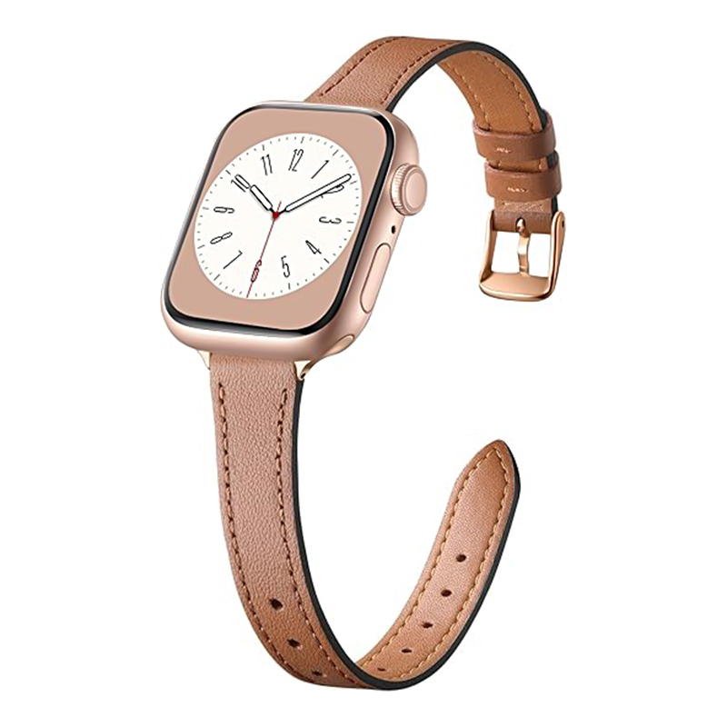 Premium Sleek Leather Band - Waterproof Compatible with Various Size Watches - QBD