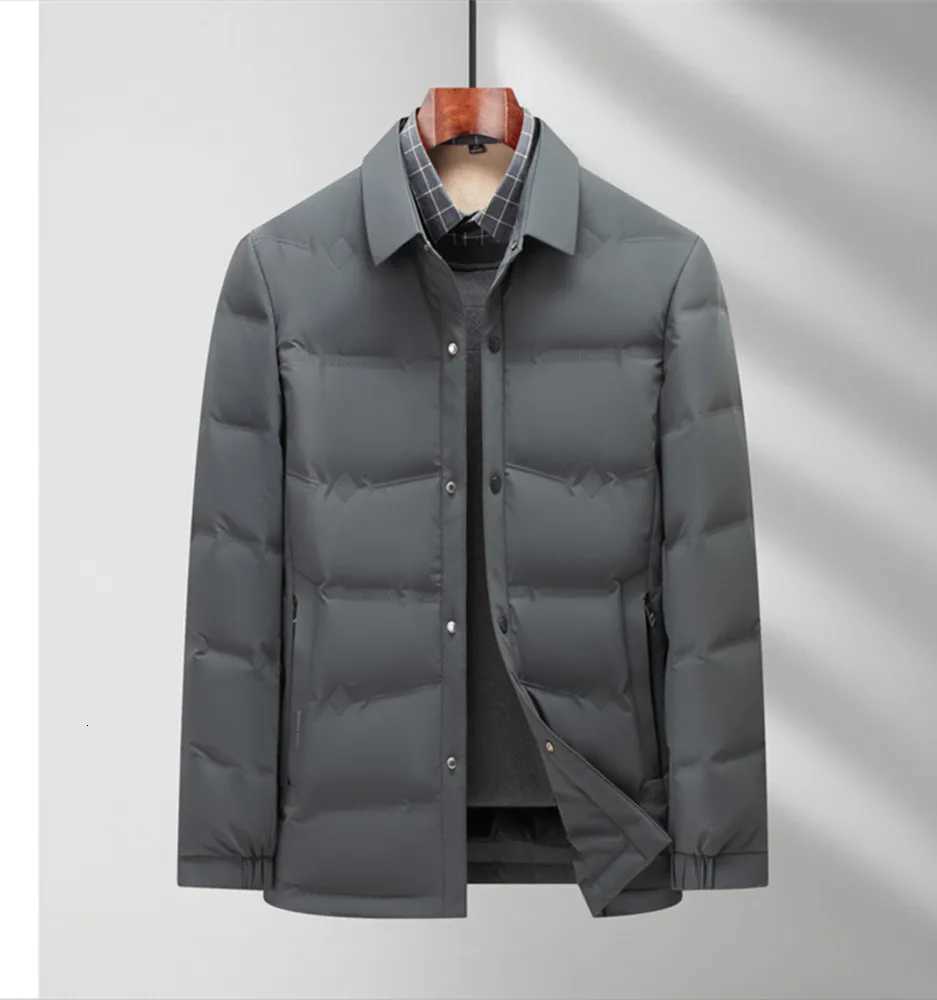 2025 Winter Clothing New High Quality Lightweight Warm Down Jacket for Middle-aged and Young Men W250806
