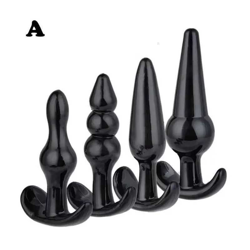 4/5/7/8Pcs/Set Silicone Butt Plug Dildo Masturbation Anal Plug Vaginal Plug Sex Toys Combination Anal Bead Dilator Toys for Gay XJ250806