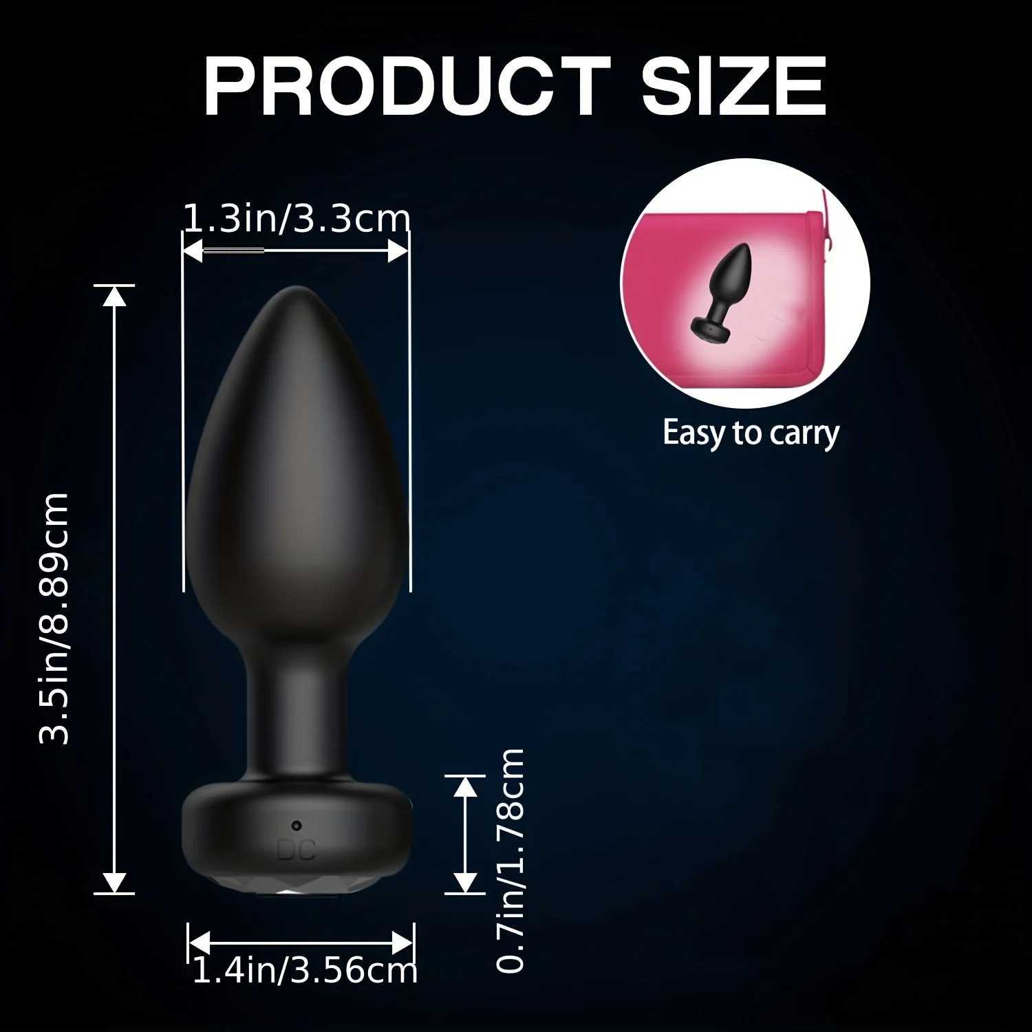 Anal Plug Vibrator 10 Speeds Butt Plug Prostate Vibrating Massager APP Remote Control Female Masturbator Sex Toys for Women Men XJ250806