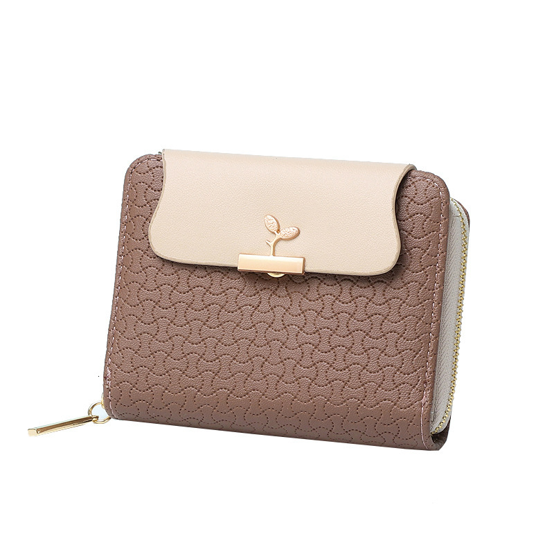 New Women's Short Wallet Ins Style Trendy Fresh High-end Feel Coin Purse