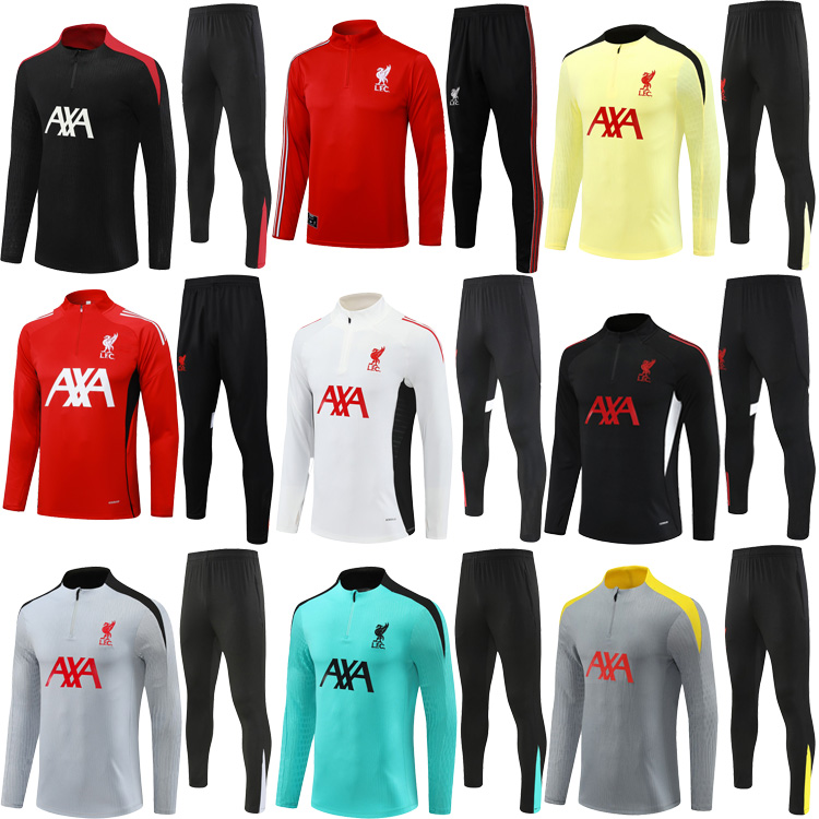 25 26 LFC football chandal tracksuits training survetement foot kit 2024/2025 XAX Mixed Team Soccer Jerseys football mens and kids maillot camisetas tuta uomo calcio