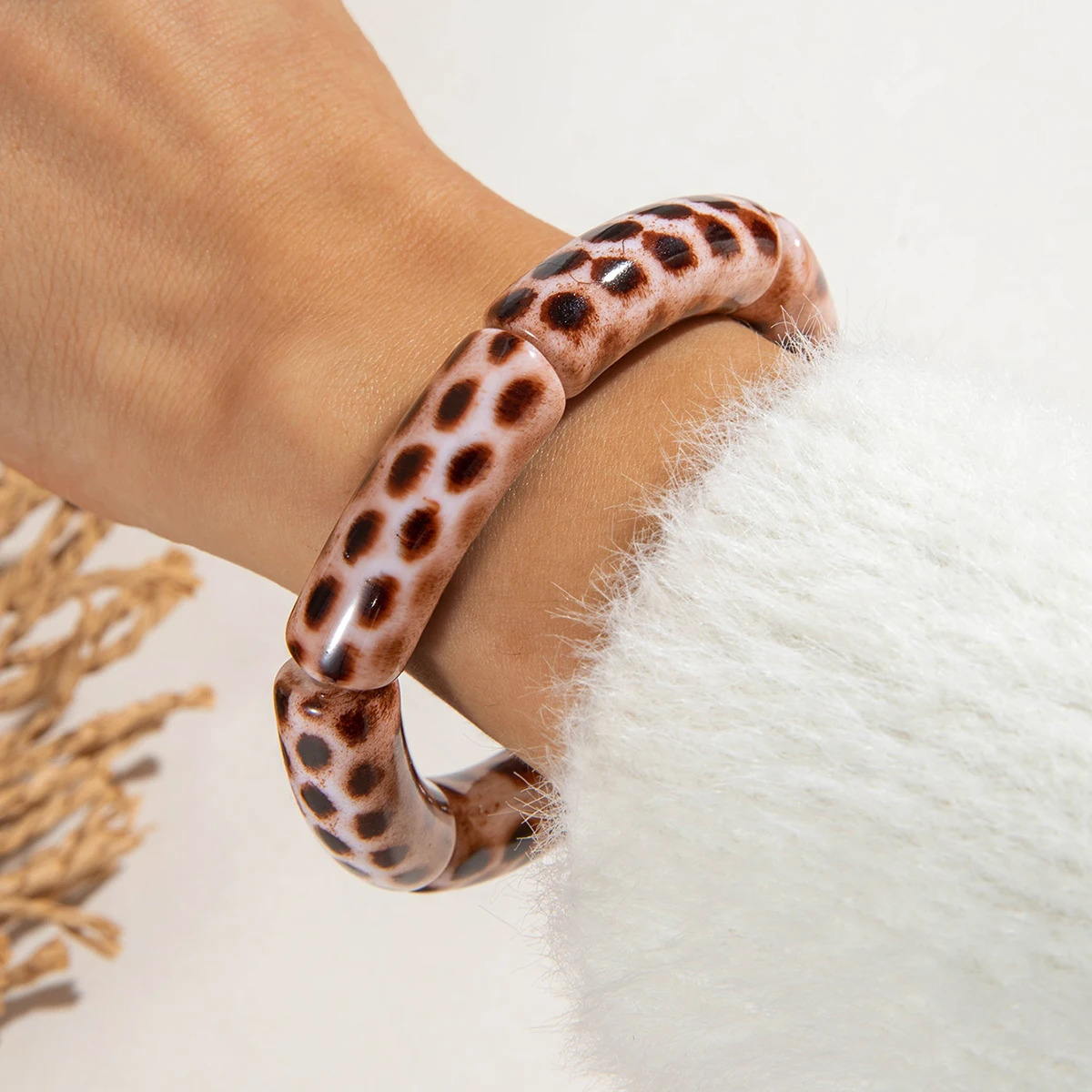 Tocona Trendy Bamboo Section Bracelet Gold Silver Colour For Women Boho Bracelets Set Wristband Jewelry Accessories 250805