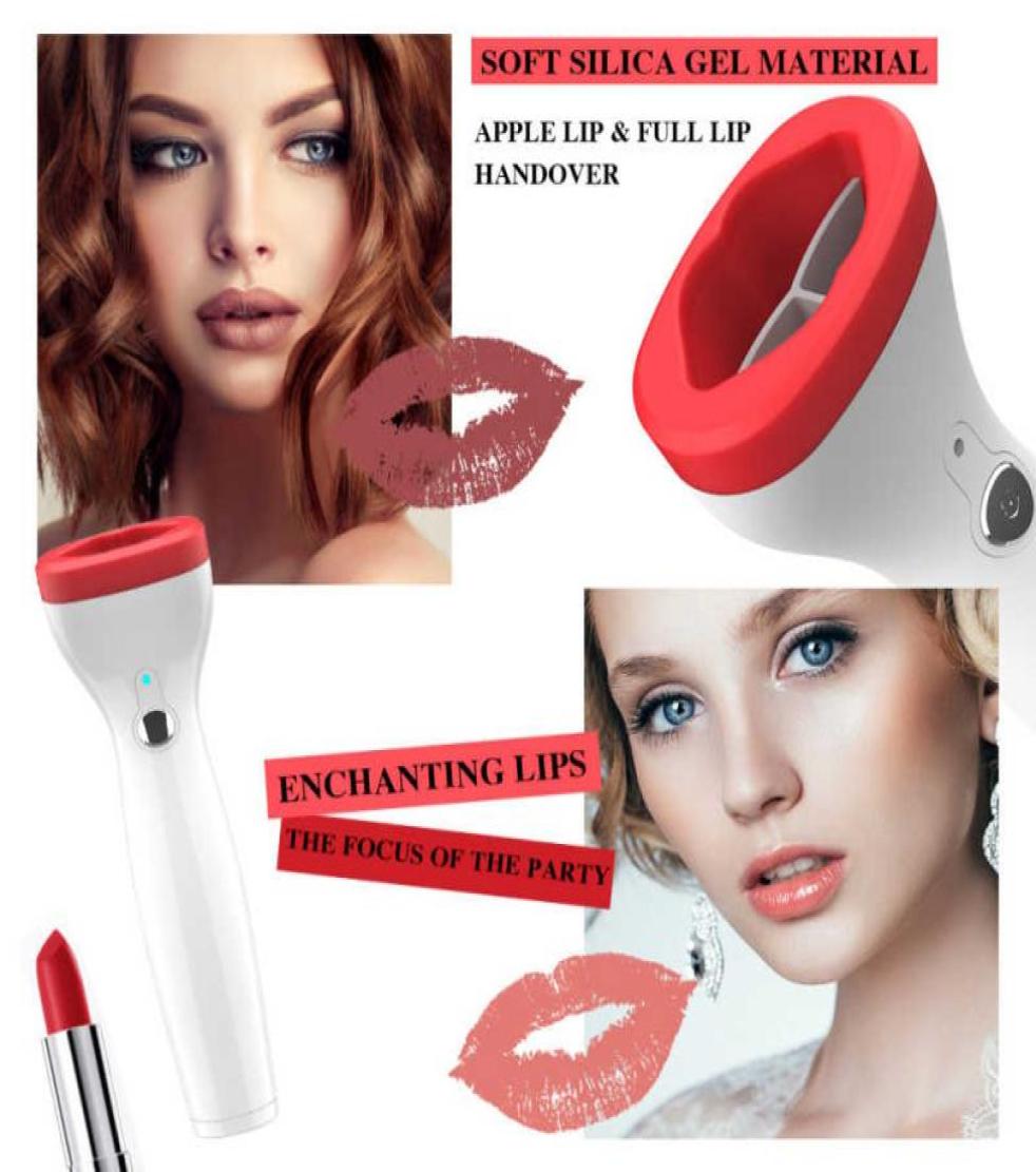 Silicone Lip Plumper Device Automatic Fuller Lip Plumper Enhancer Quick Natural Sexy Intelligent Deflated Designed Lip plumpering 4271477