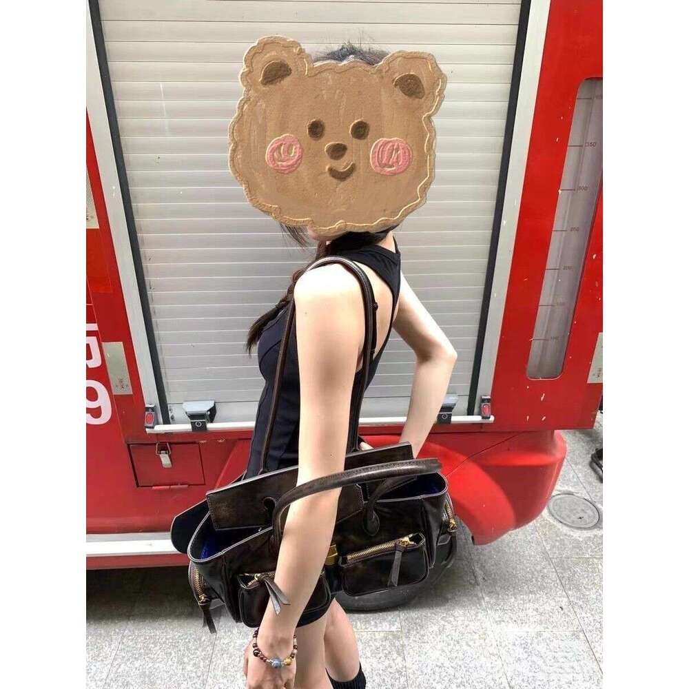 Designer Bag Tote bag Shoulder bag New High End Style Trendy Handbag Motorcycle Hobo Fashionable Commuter Large Capacity Versatile Autumn Winter