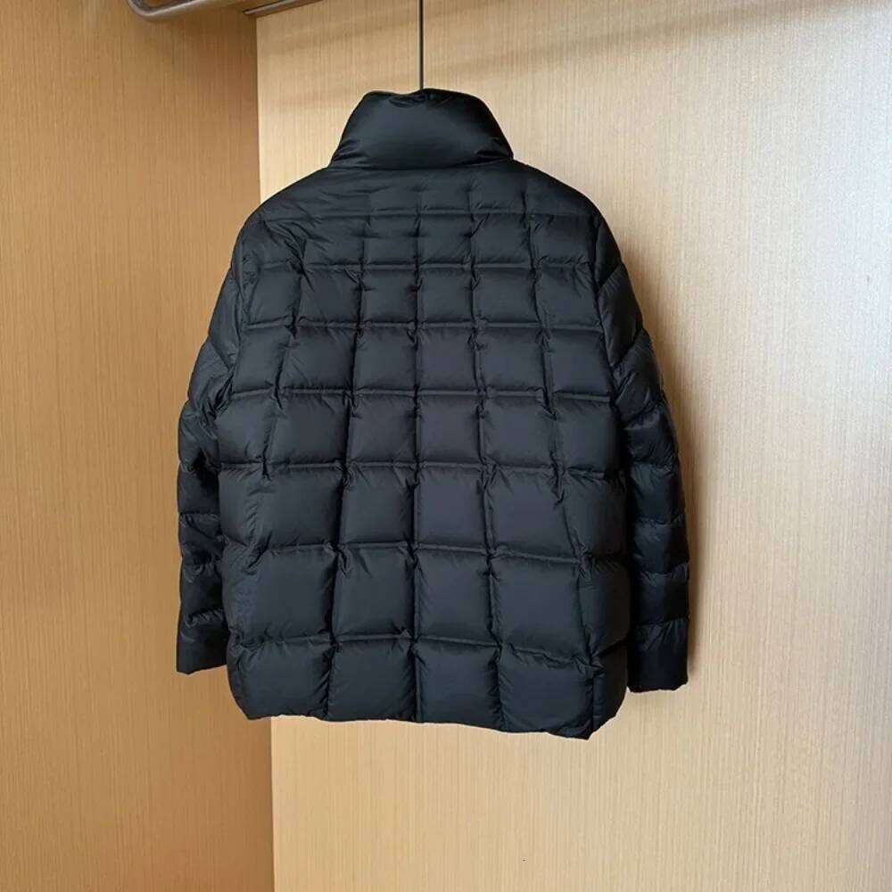 Designer Clothing 2025 Women New Autumn Winter Fluffy Jacket Stand Collar Short Ultralight White Duck Down Coat Lady Casual Warm Parka