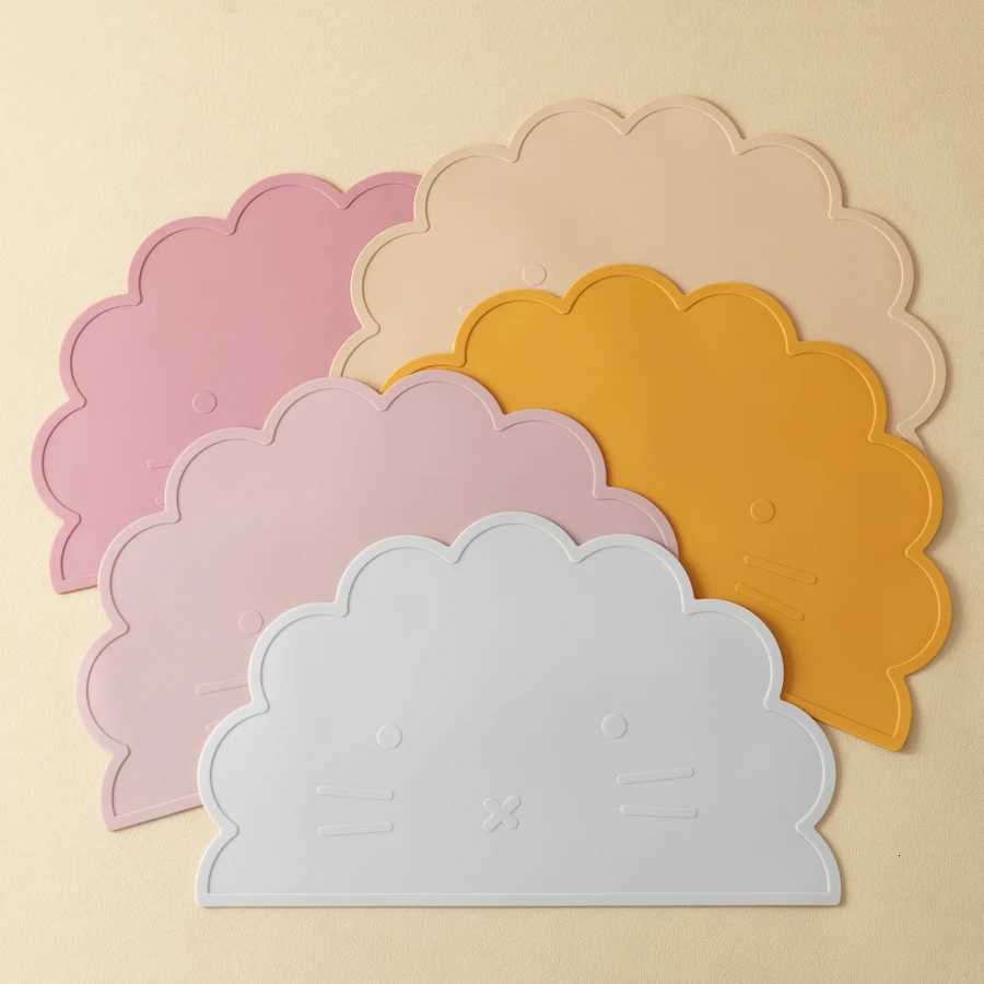 1Pcs Silicone Dining Appliance Placemat Dishes Plate Table Mat Childrens Tableware Pad Kids Feeding Mat Baby Stuff X250806