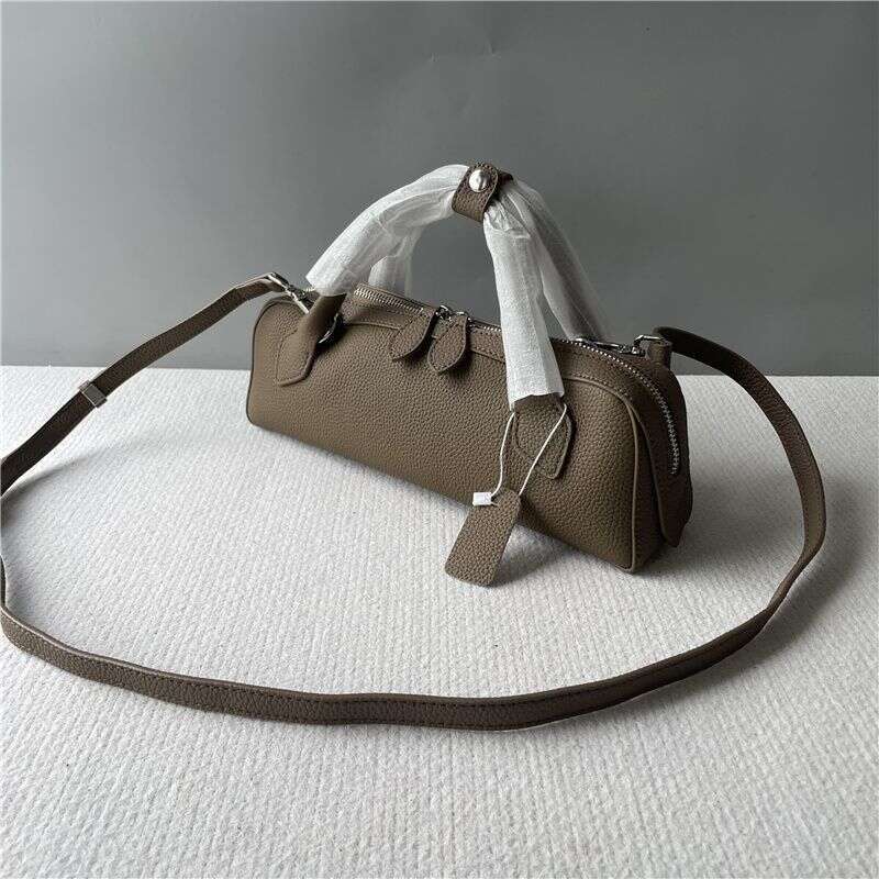 Designer Bag Tote Shoulder Bag Summer New Handheld Crossbody Women S Simple Fashion Lychee Pattern Baguette Commuter Handbag