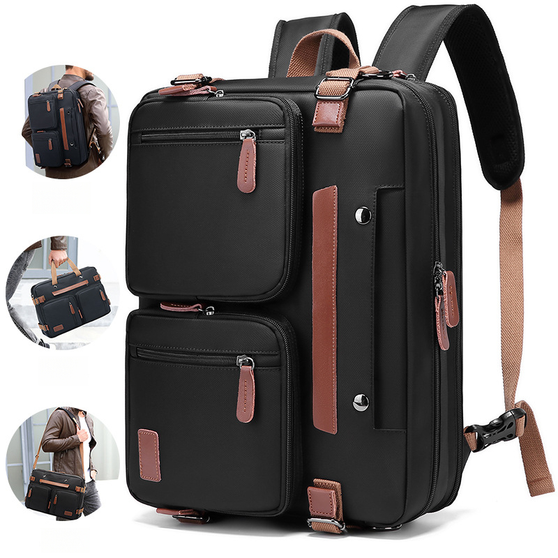 Free Shipping Designer Luxury Men's Laptop Backpack High-end Versatile Large Capacity Business Travel Bag Casual Shoulder Bag Handbag