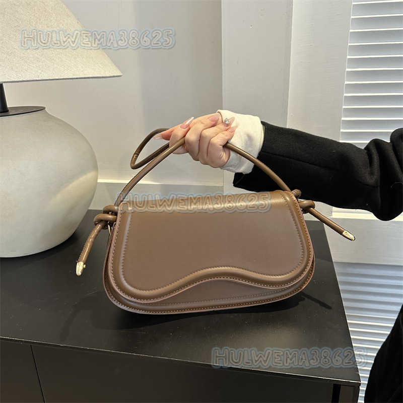 Trendy Fashion Solid Color Style Single Shoulder Bag for Women 2023 Winter New Versatile Underarm Bag Elegant Womens Bag H250806