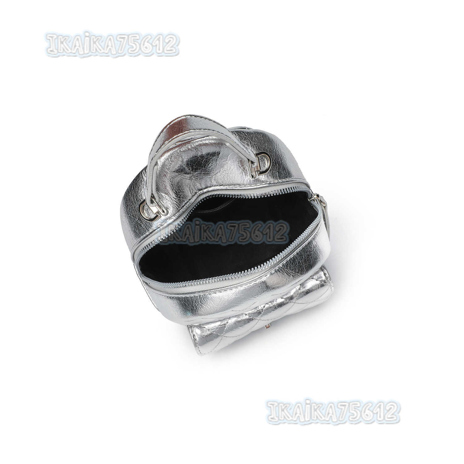 Casual Style Quilted Embroidery Handbag Elegant Versatile Commuting Travel Backpack H250806