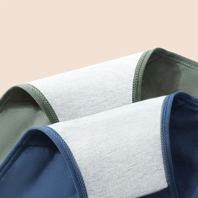 High Waist Leak Proof Menstrual Womens Panties Widen Period Pants Physiological Underwear Cotton Plus Size L4XL Female Briefs 250807