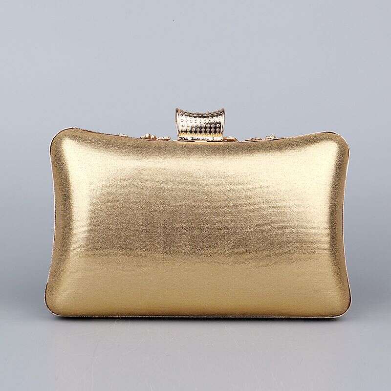 Popular dia-encrusted dinner European and American women's retro banquet bag, hand-held versatile dress evening bag