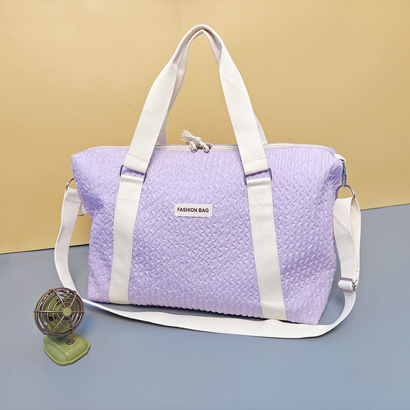 Short Trip Women Large Capacity Handbag Dry Wet Separation Multifunctional Yoga Small Fresh Lage Storage Bag