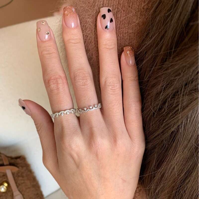 Luxury High-End Lace Inlaid Full Diamond Elegant Niche Italian Style Exquisite Fashion Index Finger Ring