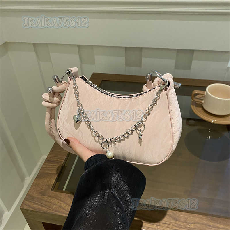 Stylish Small Bag for Women 2024 New Fashion Versatile Crossbody Bag Summer Niche Single Shoulder Underarm Bag H250806