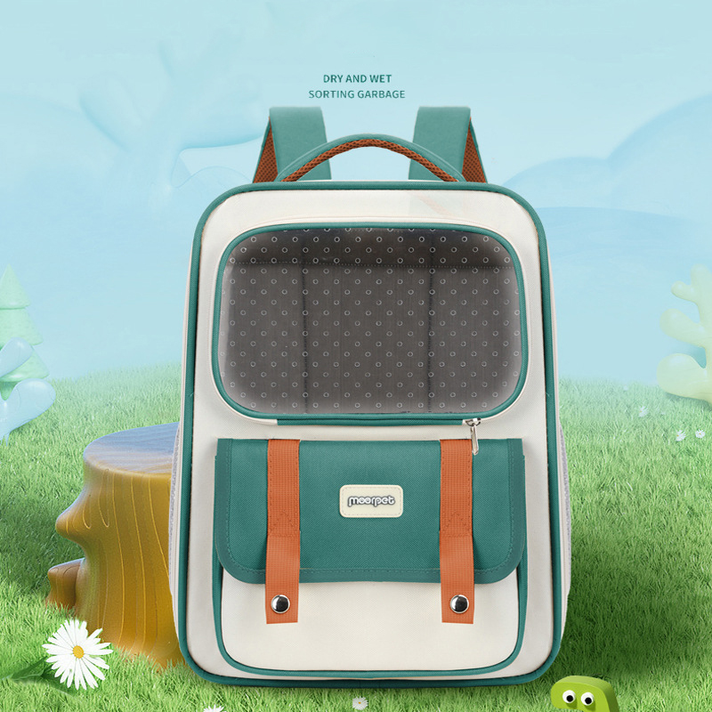 Beni Pet Versatile Breathing Pet Out Bag Spacious Dual Straps Suitable For Travel And Daily Use