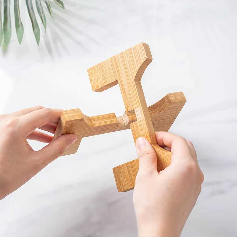 UFO Pet Cat Bowl Cervical Spine Protection Slanted Mouth Ceramic Wooden Frame Bowl for Dog Cat Pet Supplies Accessories Y250806