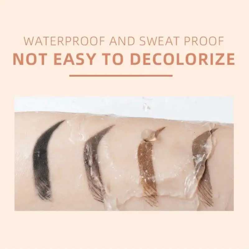 6 Color Eyebrow Styling Cream Shaping Gel Soap Wax Tint Brow Lift With Brush Waterproof Long Lasting Natural Look W250807