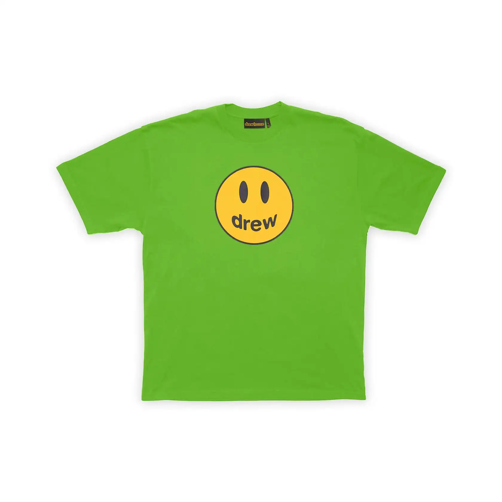 Drew House New Mens Clothing Multicolored print T shirt men's and women's printed loose short sleeve T-shirt