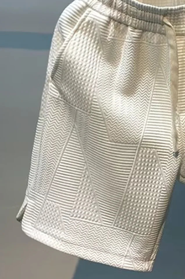 Mens Shorts Summer Fashion Trend Loose Five Quarter Pants Casual 250807