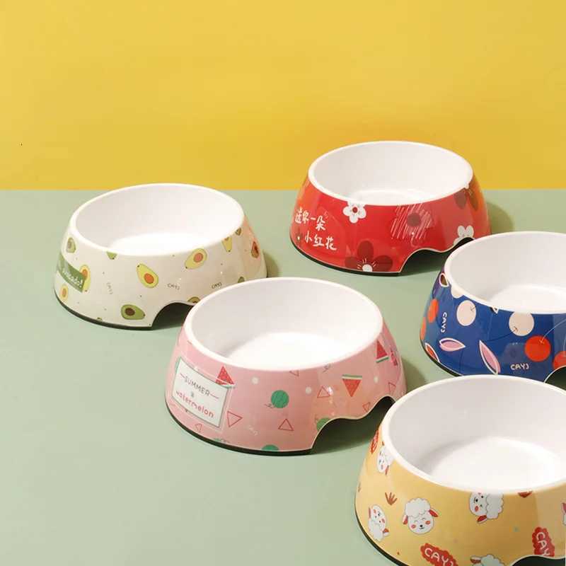 Stainless Steel Pet Bowl Cat Feeder Drinker Supplies Kitten Puppy Food Feeding Water Drinking Non Slip Bowls Pet Accessories Y250806