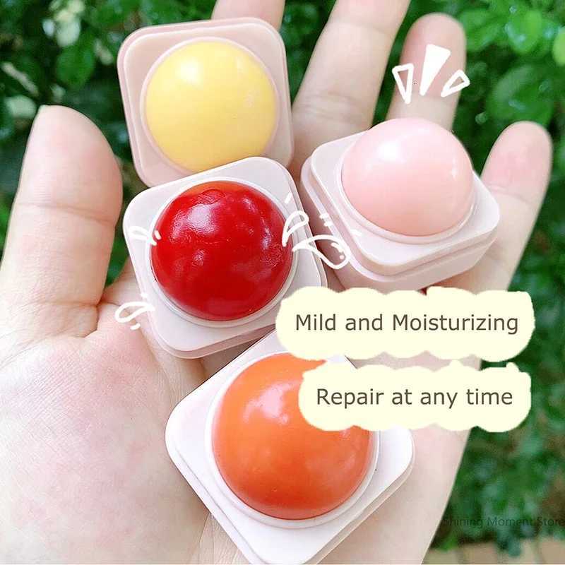 Mini Pudding Temperature Change Lip Balm Lasting Nutritious Lipstick Peach Lip Care Lipstick Base Transparent Repair LipglossXJ250807