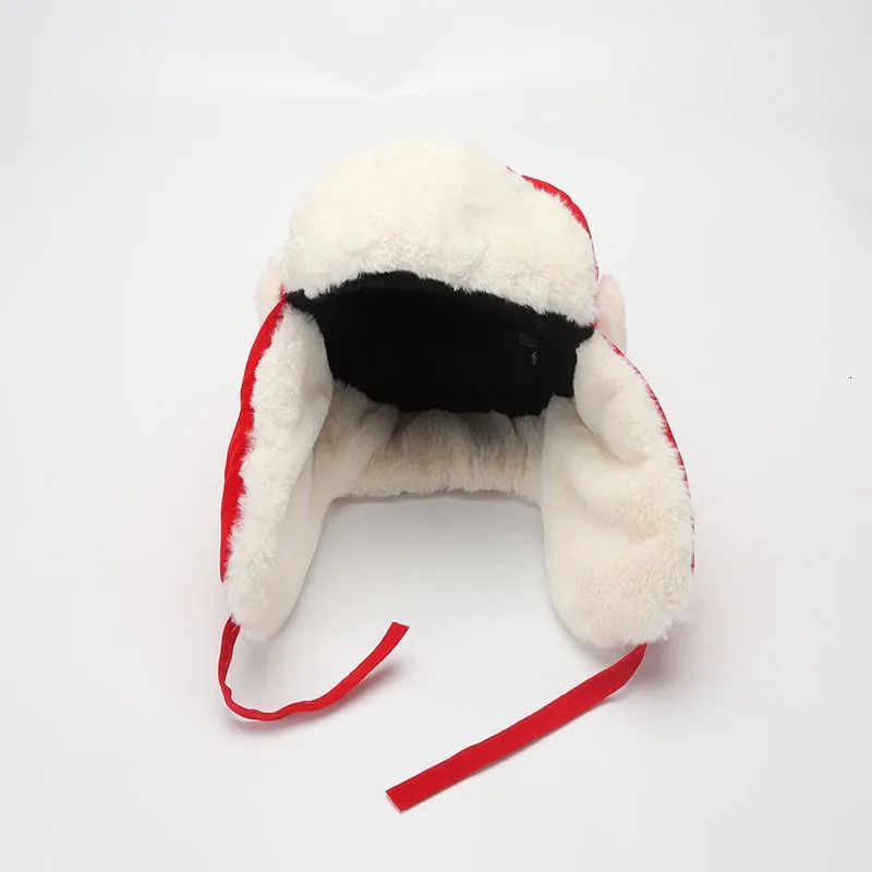 Bomber Hat Female Winter For Men Women Thick Warm Fur Velvet Cold Cap Male Snow Russian Ear Flap 250806