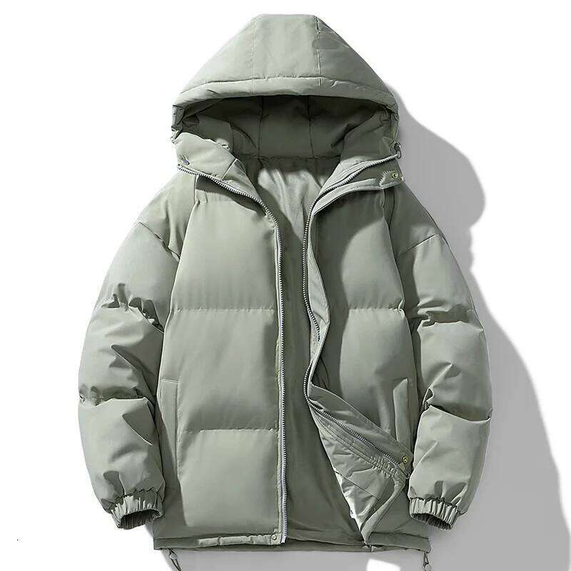 Designer Clothing 2025 Winter Jacket Mens Streetwear Hip Hop Parka Korean Black Clothes Puffer Jackets Men Hooded Thick Warm Colorful Bubble Coat Men