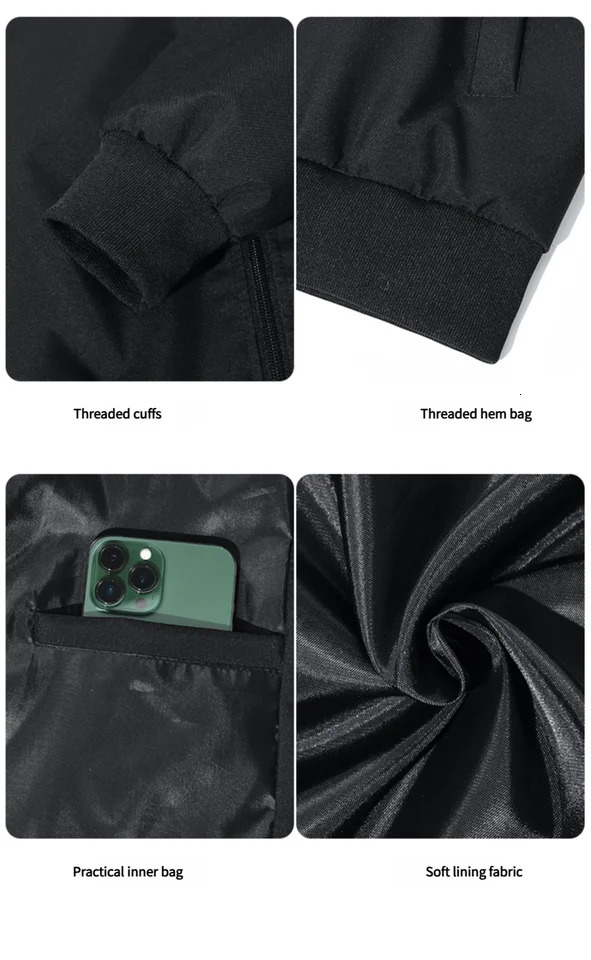 Baseball Clothing Mens Baseball Clothing Standing Collar Jacket Coat Jacket American Style Jacket Men 250805