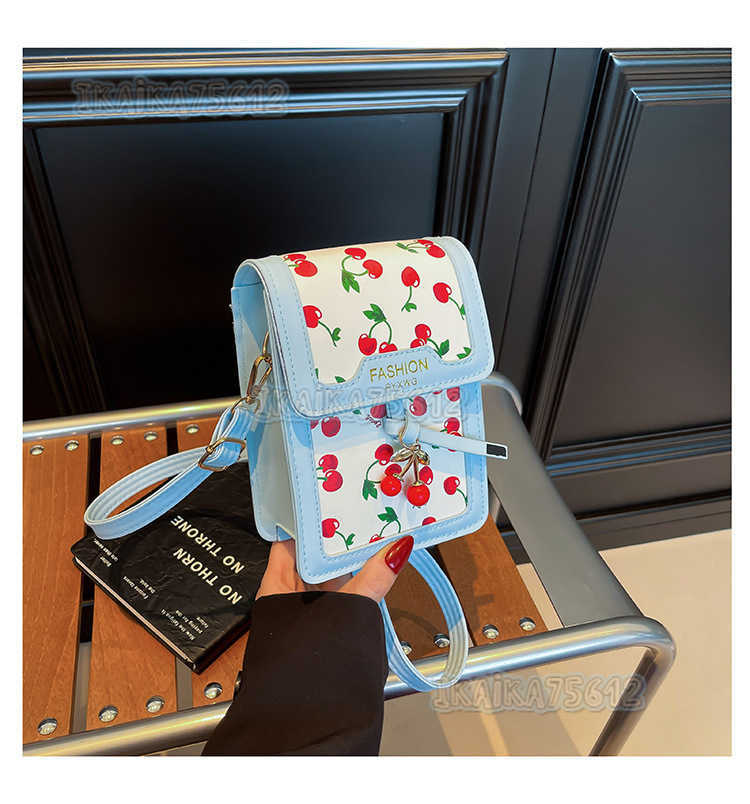2025 Printed Pattern New Cute Fashion Large Capacity Design Crossbody Shoulder Phone Small Square Bag for Women H250806