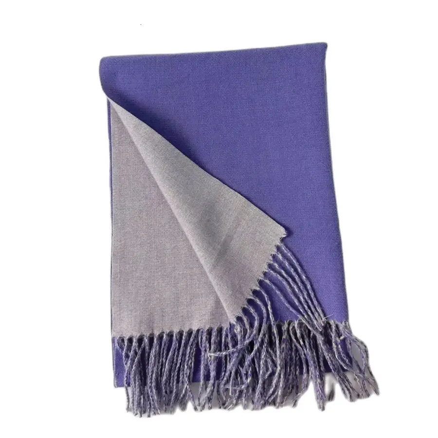 Golexury Winter Double Side Cashmere Scarf Soft Warm Wool Scarves Pashmina Shawl Black Mens Poncho Cashmere Scarf 250805