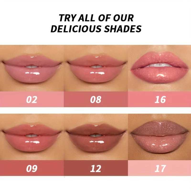 5-Color Jelly Lipsticks Temperature Color Changing Crystal Flower Lip Gloss Long Lasting Nourishing Hydrating Rosehip Oil LipsXJ250807