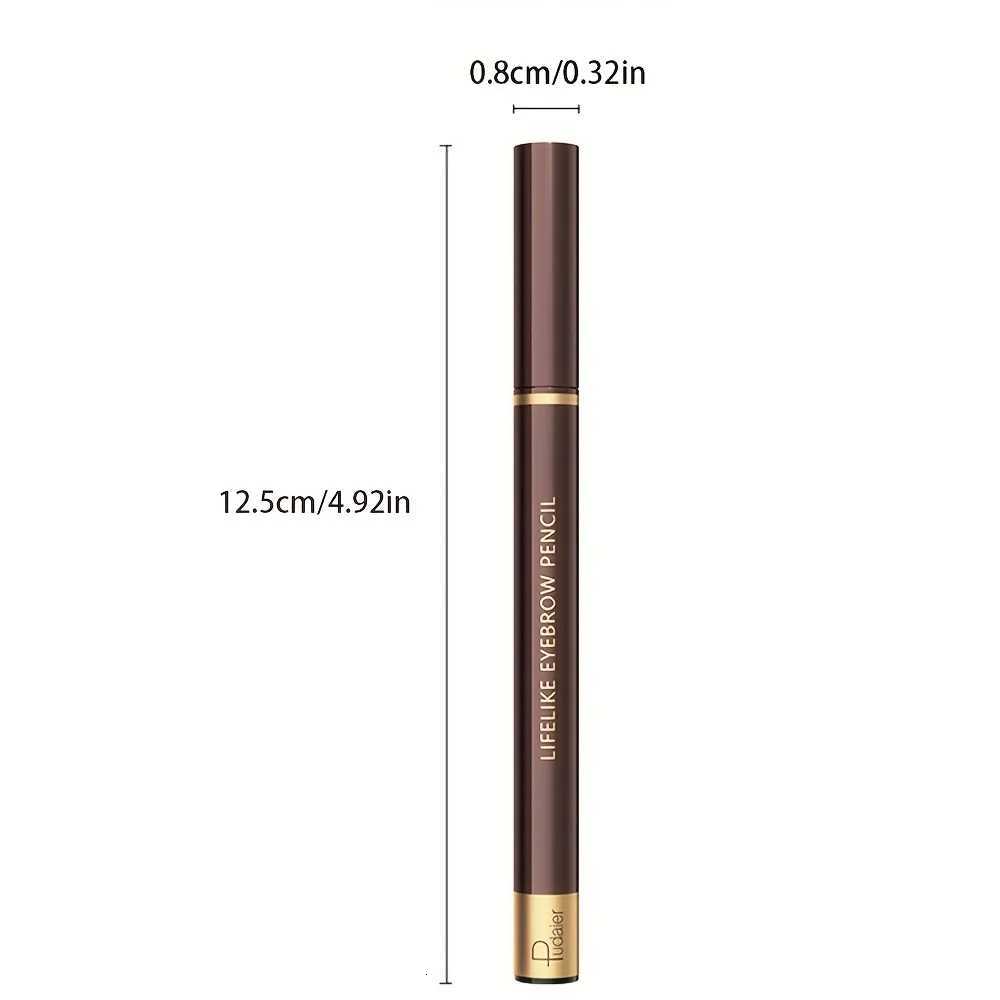 Waterproof Eyebrow Pencil Four-Tip Forked Design Smudge-Proof Long-Lasting For All Skin Types Natural Look Eyebrow Makeup W250807
