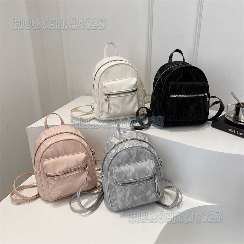 Fashion Casual Bag for Women 2024 New Mini Backpack Versatile Travel Backpack Commuting Outdoor College Student H250806