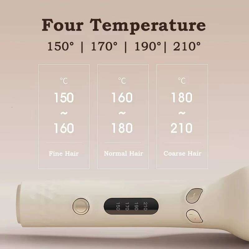 Automatic Curler 28Mm 4 Temperature Controls Smart Timer And Sensor Auto Shut Women Hair Design Tool Valentine's Day Gift