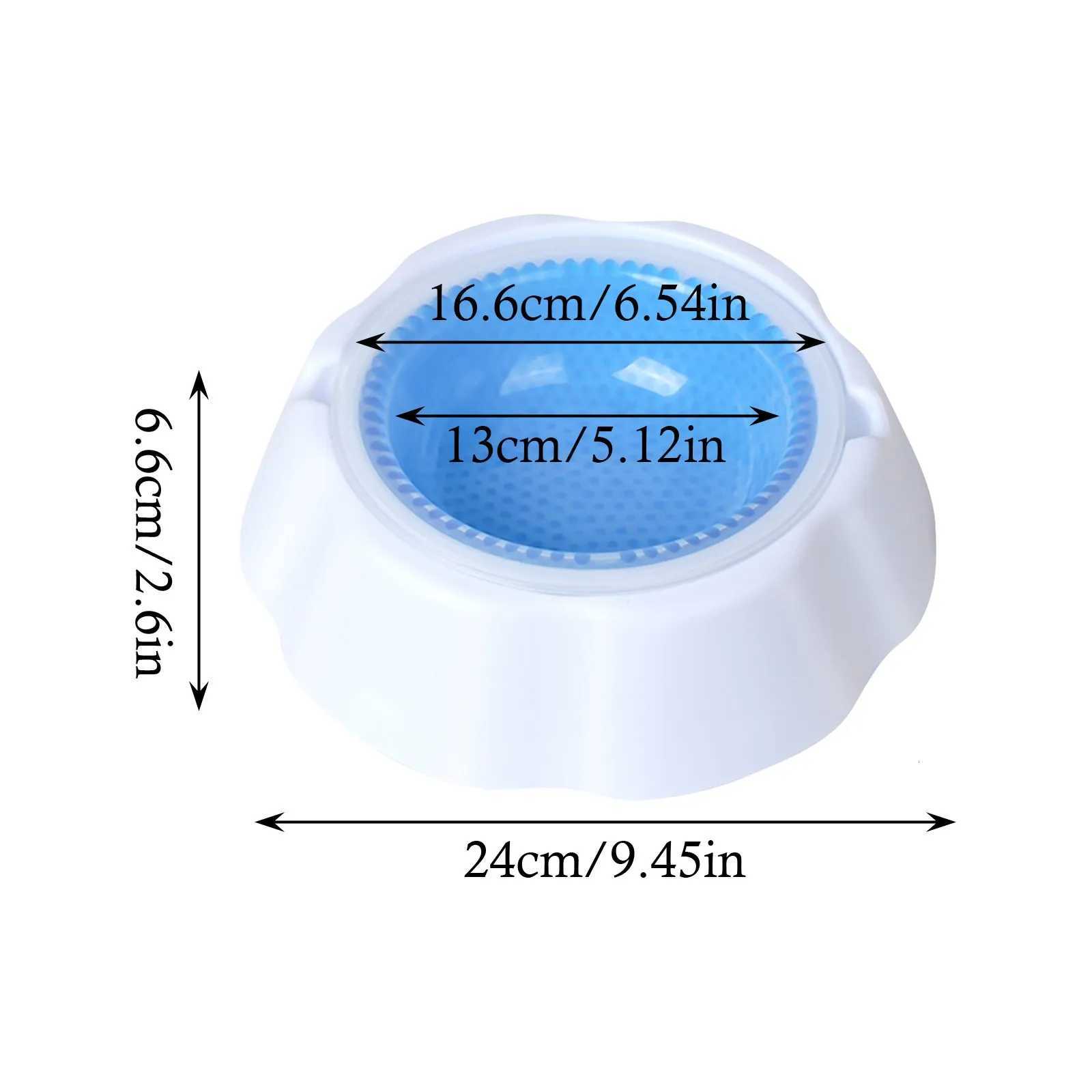 Summer Pet Cooling Bowl Heat Pet Bowl Pet Refrigeration Bowl Dog Cold Water Bowl For Home Summer Pet Drinking Bowl Y250806