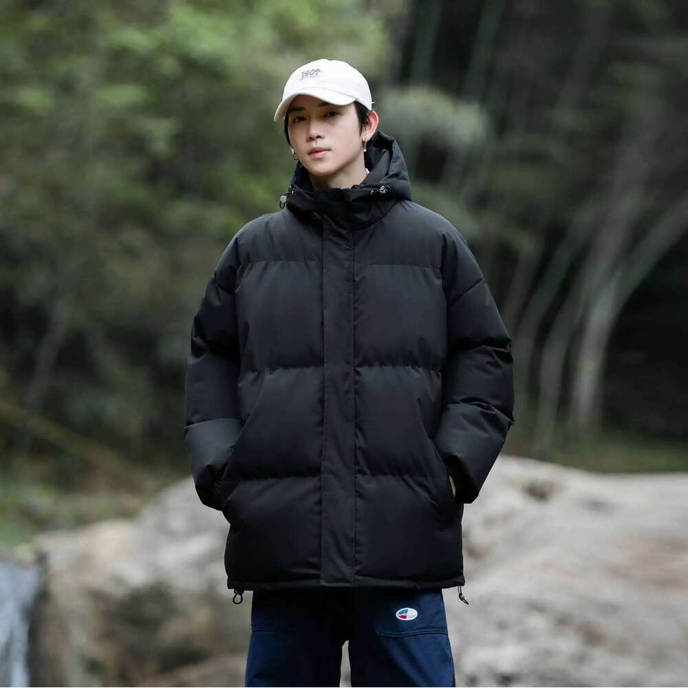 Designer Clothing 2025 Winter Jacket Mens Streetwear Hip Hop Parka Korean Black Clothes Puffer Jackets Men Hooded Thick Warm Colorful Bubble Coat Men