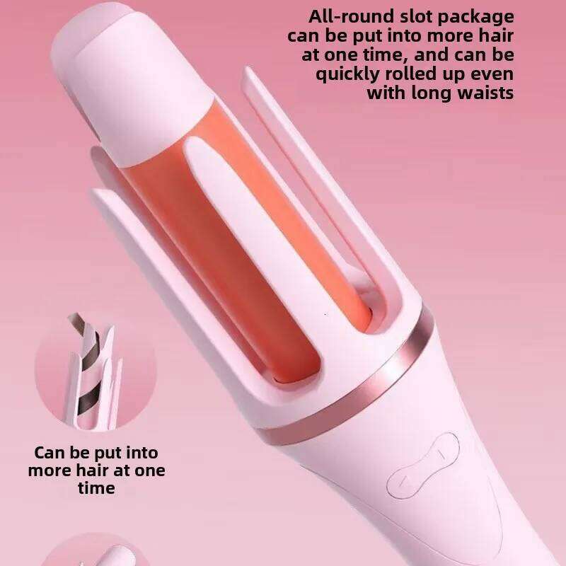 Fully Automatic Iron Anti-Tangle With Negative Ions Latest Curling Wand Hair Curler For Long-Lasting Styling